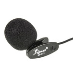 Microfone Knup Kp-911 Lapela Plug&play Preto