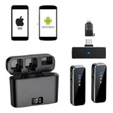 Microfone Lapela Bluetooth Para iPhone Android