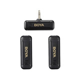 Microfone Lapela Duplo Boya By-wm3t2-m2 - Conector P2