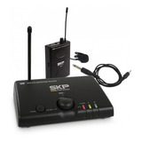 Microfone Lapela E Transmissor Sem Fio Uhf Skp Mini-iii