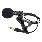Microfone Lapela Omni Direcional Profissional Celular