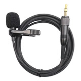 Microfone Lapela P/ Base Sem Fio Sony Uwp D11,12,d21,26
