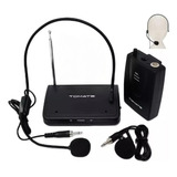 Microfone Lapela Paletó S/fio Headset Alta Qualidade Sonora