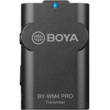 Microfone Lapela Sem Fio Boya By-wm4 Pro-k5 Para Usb-c