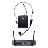 Microfone Lapela Sem Fio Headset Uhf-10bp