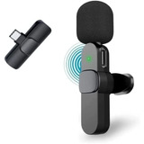 Microfone Lapela Sem Fio Plug And Play P/ Android E iPhone