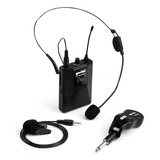 Microfone Lapela/headset Gemini Gmu-hsl100 Uhf Wireless