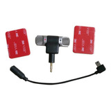 Microfone Mini Android iPhone Gopro Estereo Celular Smart