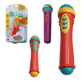 Microfone Musical Infantil Meu Primeiro Ritmo