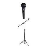 Microfone Novik Fnk 5 + Pedestal Vector Pmv01p