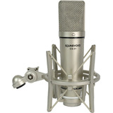 Microfone Para Estudio Condensador Soundvoice Cs01