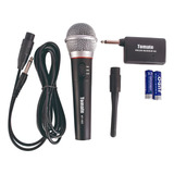 Microfone Profissional C/ou Sem Fio Mt-1002 Tomate Rm-12