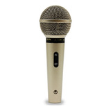 Microfone Profissional Com Fio Cardióide Leson Sm58 P4 Cabo