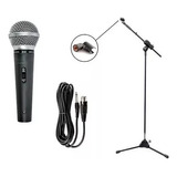 Microfone Profissional Devox Dx-58s + Pedestal
