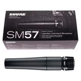 Microfone Profissional Dinamico Shure Sm57 Voz