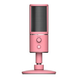 Microfone Profissional Razer Seiren X Quartz Usb + Nfe
