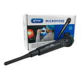 Microfone S/ Fio Knup Kp-m0005 Preto + Sonorização