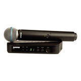 Microfone S/ Fio Shure Beta 58a Blx24 Br / B58 J10 M