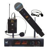Microfone S/ Fio Tsi 1200 Cli 96 Canais M/h