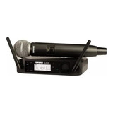 Microfone S/fio Shure Mão Digital Glxd24/sm58