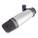 Microfone Samson Condensador Cardioide C01 C/ Nota Fiscal