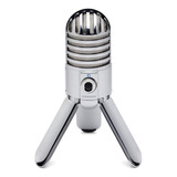 Microfone Samson Meteor Mic Condensador Cardioide Cor Chrome Plated