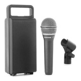 Microfone Samson Q7 Dinâmico Profissional C/