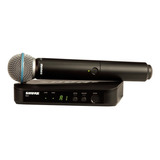 Microfone Sem Fio Bastão Shure Blx24rbr/sm58-m15