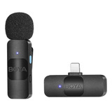 Microfone Sem Fio Boya By v1 Dispositivos Ios 2 4ghz