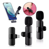 Microfone Sem Fio Duplo Lapela iPhone Android Profissional Cor Lightning ( iPhone )