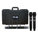 Microfone Sem Fio Dylan D-9500 Cor