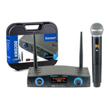 Microfone Sem Fio Krd 200 Uhf Eventos Igrejas Lojas Garantia