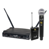 Microfone Sem Fio Mao Headset Lapela Uhf Uh08mhli Lyco Nfe