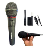 Microfone Sem Fio Profissional Igreja Karaokê