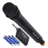 Microfone Sem Fio Profissional Karaoke