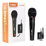 Microfone Sem Fio Profissional Receptor Wireless Potente Nf
