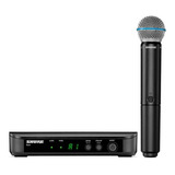 Microfone Sem Fio Profissional Shure Blx24/b58-j10 Cor Preto