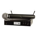 Microfone Sem Fio Shure Mao Rack Blx24rbr/sm58