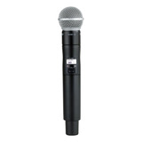 Microfone Sem Fio Transmissor De Mão Shure Ulxd2 Sm58