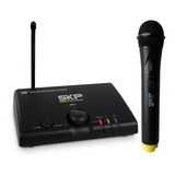 Microfone Sem Fio Wireless Uhf Mini I Skp