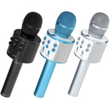 Microfone Sem Fio Youtuber Bluetooth Karaoke
