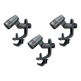 Microfone Sennheiser E-604 Kit3 Loja Planeta Play Music