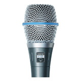 Microfone Shure Bastão Com Fio Supercardioide