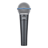 Microfone Shure Beta58a Supercardióide Original Com