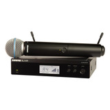Microfone Shure Blx24rbr/b58-m15 S/fio B58 Para Vocais