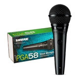 Microfone Shure Pga 58 - Loja