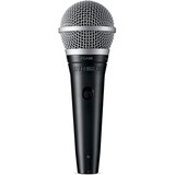 Microfone Shure Pga48-lc Original Dinâmico 2 Anos Garantia