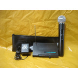 Microfone Shure S/fio - C/ Receptor T-3 E Microf. T-2 Vocal