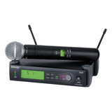 Microfone Shure Sem Fio Slx24/beta 58 