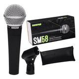 Microfone Shure Sm58 - Original Envio 24h